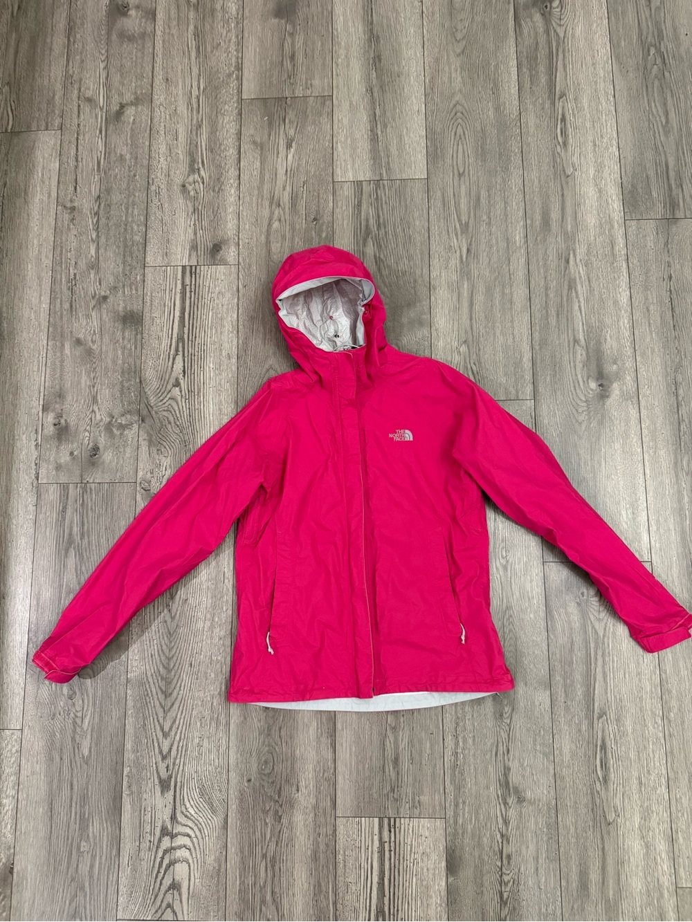 The North Face Pink Full Zip Waterproof Women’s Size: S Raincoat Jacket